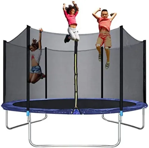 Trampolín Infantil Confort De 2.05 M Con Red De Seguridad Y Protección Lateral – Apto Para Interior Y Exterior, Máximo 60 Kg