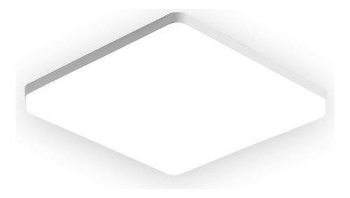 R Leds - Lámpara De Techo (48 W, Cuadrada)