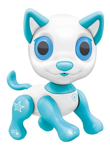 Brinquedo Robo Smart Pet Interativo Branco Pudim Toyng 43130