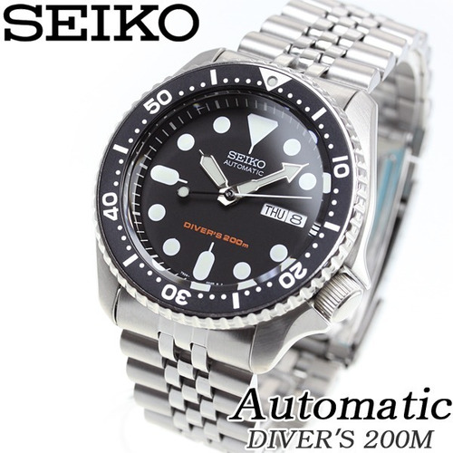 Seiko Automático Scuba Diver 200m Skx007k2