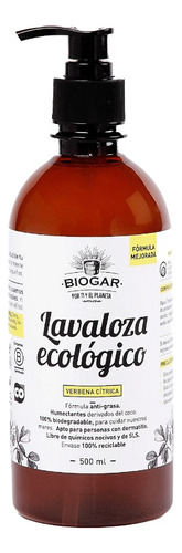 Lavaloza Ecológico Verbena Cítrica 500ml - Kg