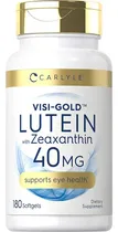 Comprar Luteina 40mg X180 Softgels Importado U S A