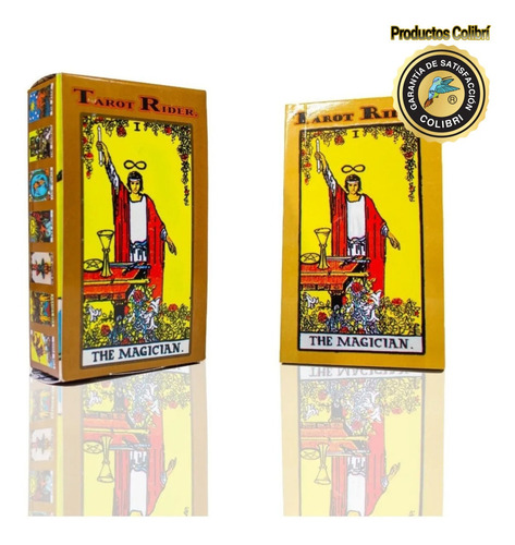 2 Tarot Rider Con Manual 78 Cartas Versión Económica 