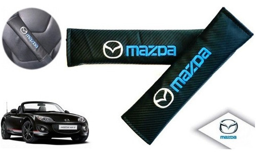 Par Almohadillas Cubre Cinturon Mazda Mx-5 2.0l 2010 A 2015