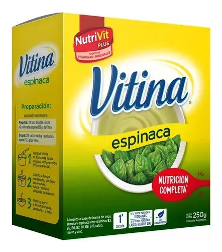 Harina sémola Vitina SEMOLA  de trigo 250 g pack x 6 u
