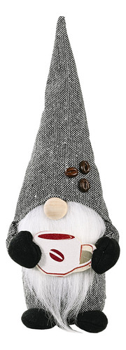 Decoración De Gnomos De Café, Camiseta De Peluche De Rudolph