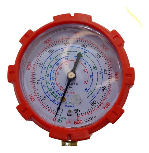 Imagen 2 de 5 de Manifold Refrigeracion Aire Acondicionado R404 R134 R22 R410