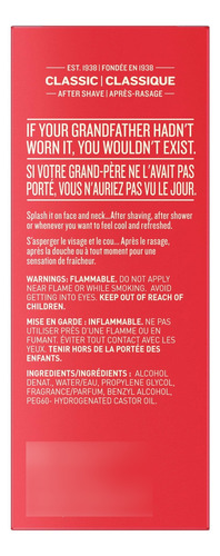 Old Spice After Shave Colonia Clásica 188 Ml