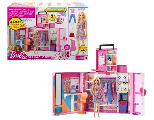 Barbie Closet De Ensueño Hgx57 Mattel Bsnav