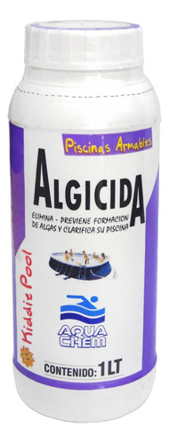 Alguicida Para Piscinas 1 Litro Frasco