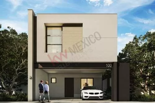 Casa En Venta Apodaca N.l. Fraccionamiento Cerrado Con Amenidades, Cochera Para 2 Autos