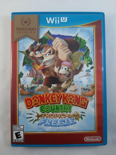 Juego Donkey Kong Country Tropical Freeze Wii U Fisico Usado