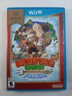 Juego Donkey Kong Country Tropical Freeze Wii U Fisico Usado