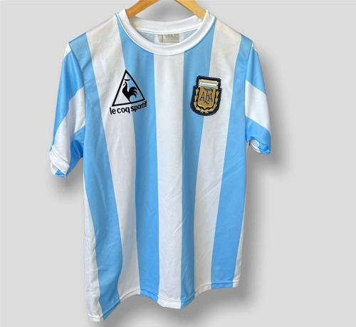 Camiseta Retro De  Argentina Mundial 86 #10