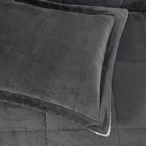 Juego De Edredón Reversible 3 Piezas Micromink Sherpa