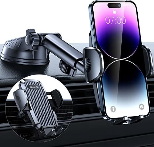 Rorhxia Car Phone Holder Mount [protección Rotativa V8nfm