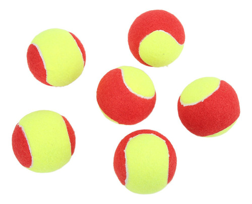 Pelotas De Tenis Sin Presión De 6 Piezas For Niños De Felpa