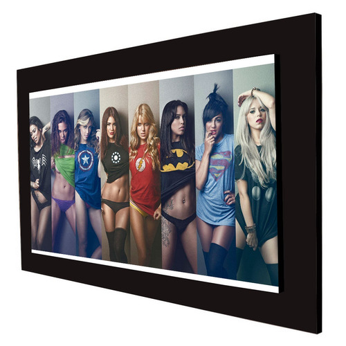 Cuadro 60x40cms Decorativo Marvel Womens+envío Gratis