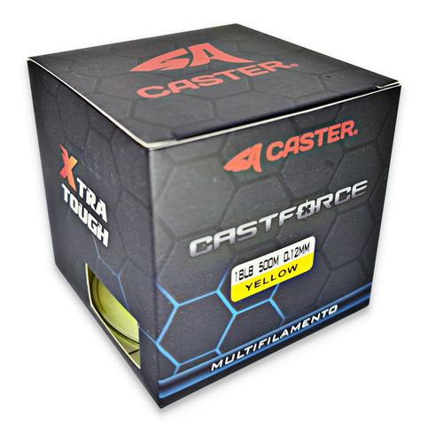 Imagen 2 de 3 de Multifilamento Caster Castforce 4x 0.20mm Bobina 500m