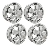 Comprar Roda Fuchs Cromada Porsche 911 Fusca Aro 15 Importada Empi 