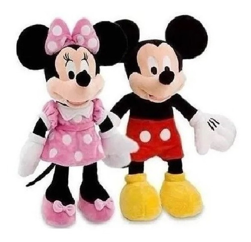Mickey Mouse Y Minnie  50 Cm Nuevos Yea