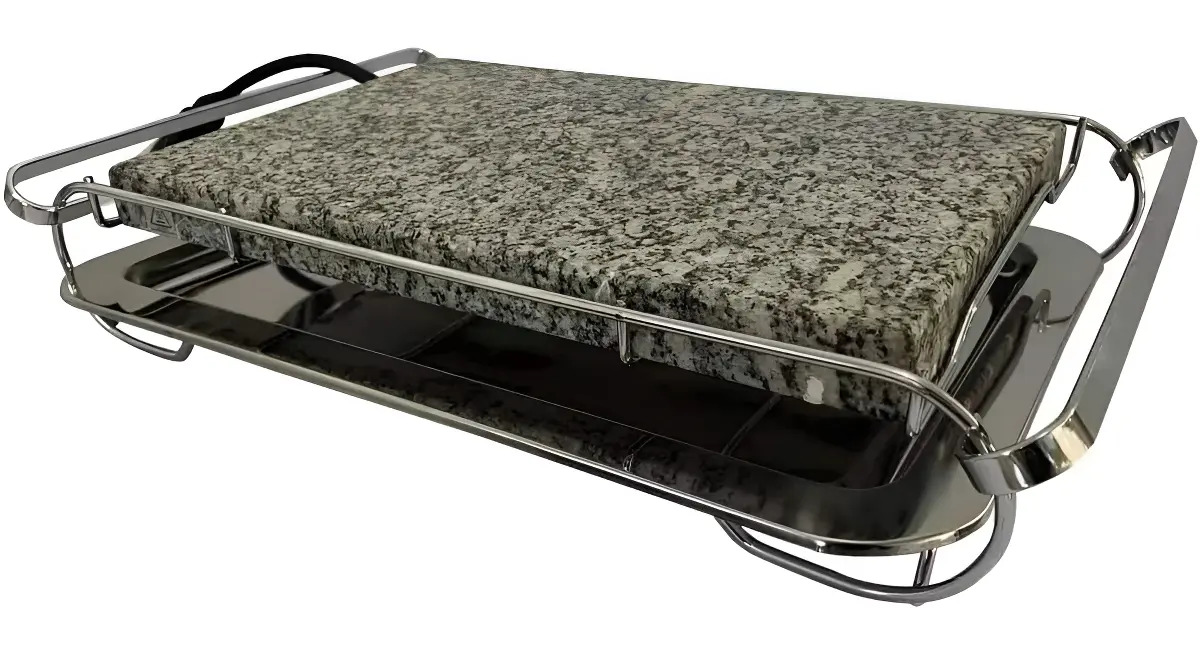 Grill Elétrico Pedra Fergus Stone Grill Corumbá 950W 220V Granito