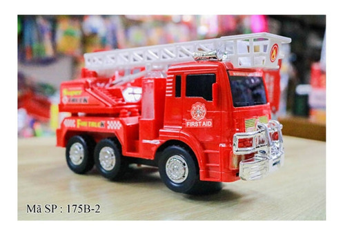 Carrinho Bombeiro Infantil Caminhão Luz Som Movimento