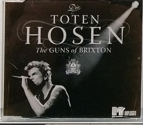 Die Toten Hosen Cd Single Aleman Guns On Brixton Pnk Lnx Scd