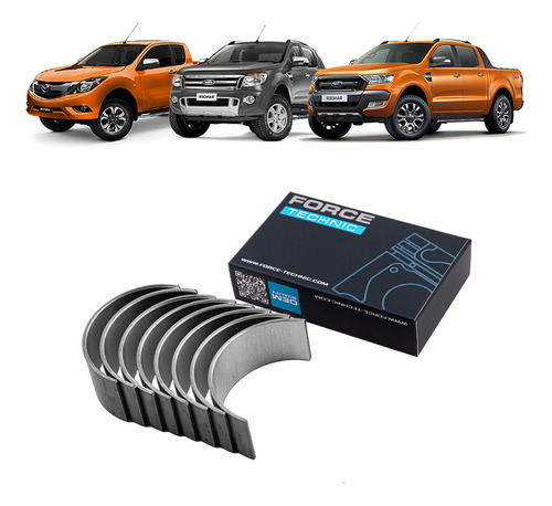 Metales Biela 0,25 2.2 Ford Ranger Ford Transit Mazda Bt50