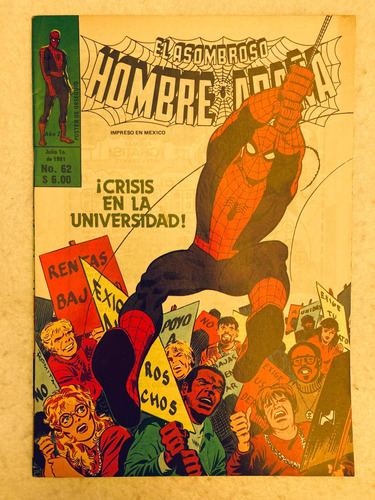 Comic El Asombroso Hombre Araña #62 Novedades Editores 1981
