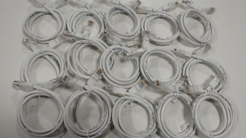 Kit 16 Cabo Patch Cord Test Cat5e Utp 28 Awg (90 Cm)