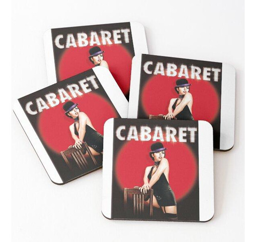 Set Posavasos Liza Minnelli - La Vida Es Un Cabaret Calidad