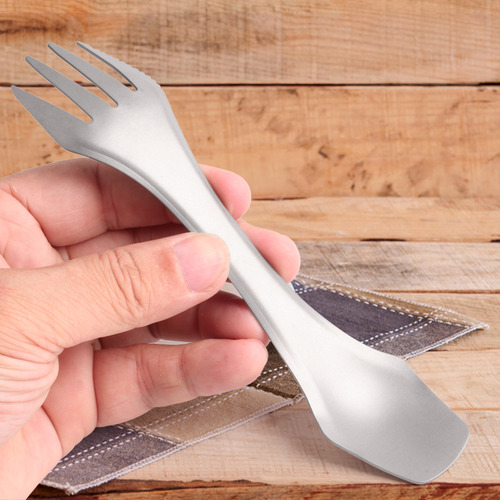 Spork 2 En 1 For Acampar Y Viajar