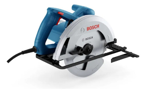 Sierra Circular 7.1/4 1300w. Bosch Gks130 Color Azul Frecuencia 50