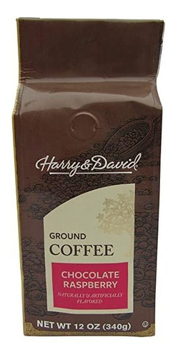 Harry & David Chocolate Raspberry Gourmet Ground Coffee (12