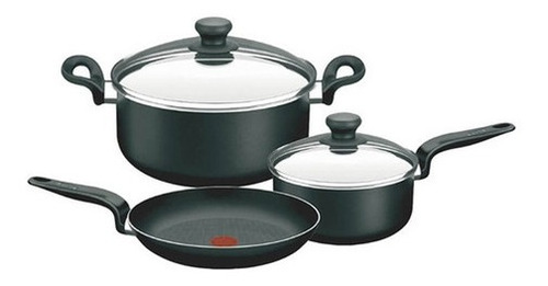 Imagen 1 de 6 de Set 5 Piezas Tefal Pratika T701set3 Antiadherente New Resist