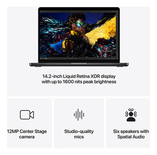 Macbook Pro 14'' M4 Pro, 12cpu 16gpu 24gb 512gb Envio Hoje