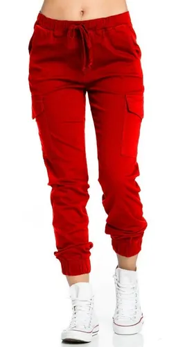 PANTALON JOGGER MUJER FCC ROJO - Scolari