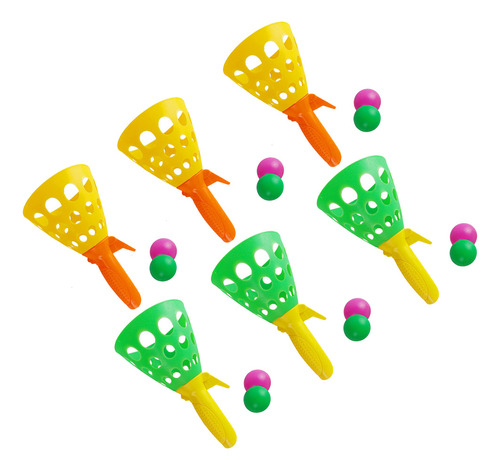 1 Juego De Lanzar Y Atrapar Pelotas, Juego De Lanzar Y Lanza