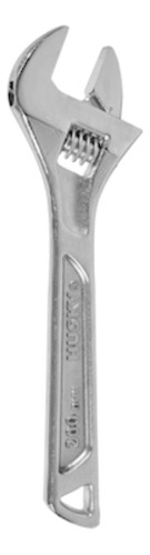 Llave Perico Husky 10 PLG Escala Grabada 3.5cm Antideslizant Color Cromado