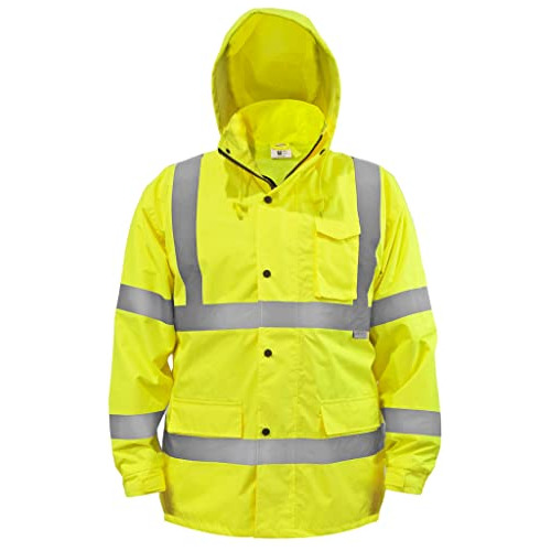 Chaqueta, Jorestech Chubasquero De Seguridad Impermeable Ref