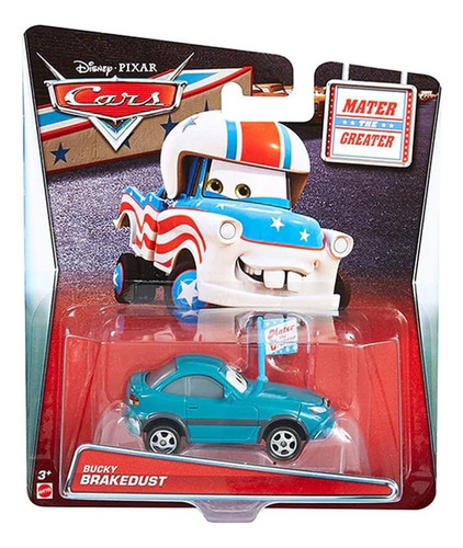 Auto Pelicula Cars Bucky Brakedust Disney Pixar Colecci Rdf1