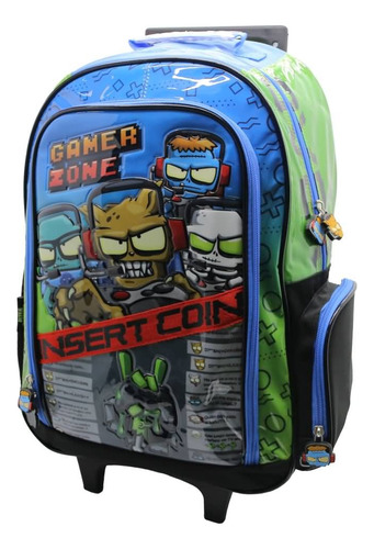 Hila Es Lar Zmbie Infe Tin Gamer Zmbiff Cn Carr Clr Azul Diseñ De La Tela Lis