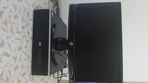 Pc Computador Hp Compaq 8100 Elite Sff + Monitor Hp 20