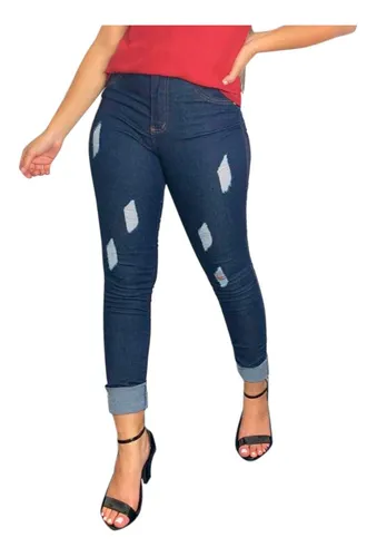 Calças jeans femininas cheap cintura alta baratas