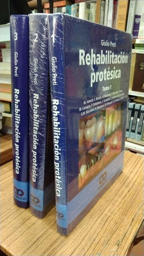 Libro Rehabilitación Protésica 3 Tomos