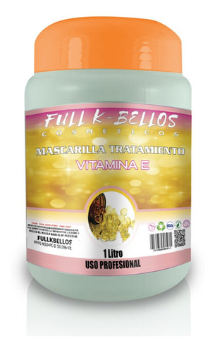 Tratamiento Capilar Con Vitamina E Ful - L a $18600