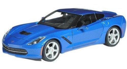 Maisto 2014 Chevrolet Corvette C7 Coupe Blue 124 Modelo De C