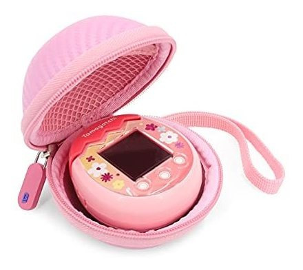 Estuche De Transporte Rosa Compatible Con Tamagotchi Pix C