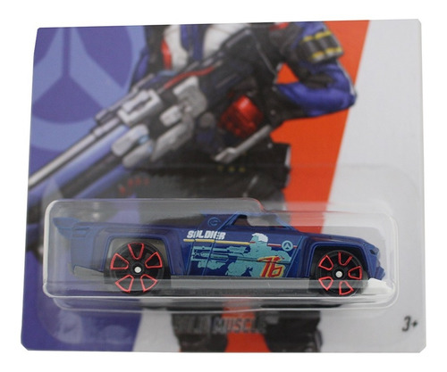 Imagem 4 de 4 de Carrinho Hot Wheels Overwatch Raridade Colecionador Mattel